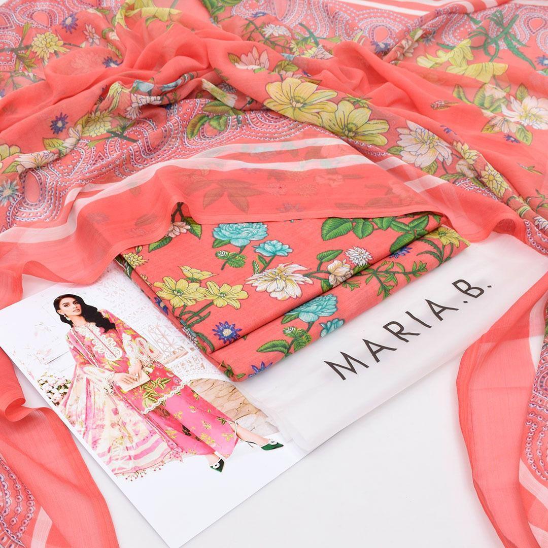 3-Piece-Womens-Unstitched-Printed-Suit-Pink-Maria-B-Prints