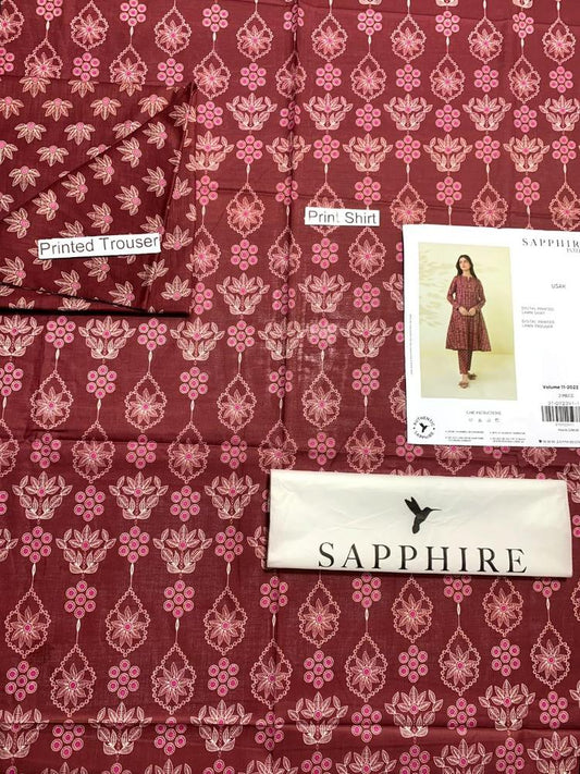 2 Piece Girls Dhanak sapphire Collection - Shop Now
