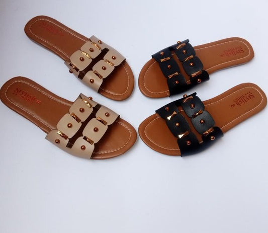 Black Beaded Casual shoe for Ladies