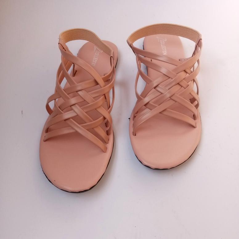 Women's Casual Pink Synthetic Leather Flats
