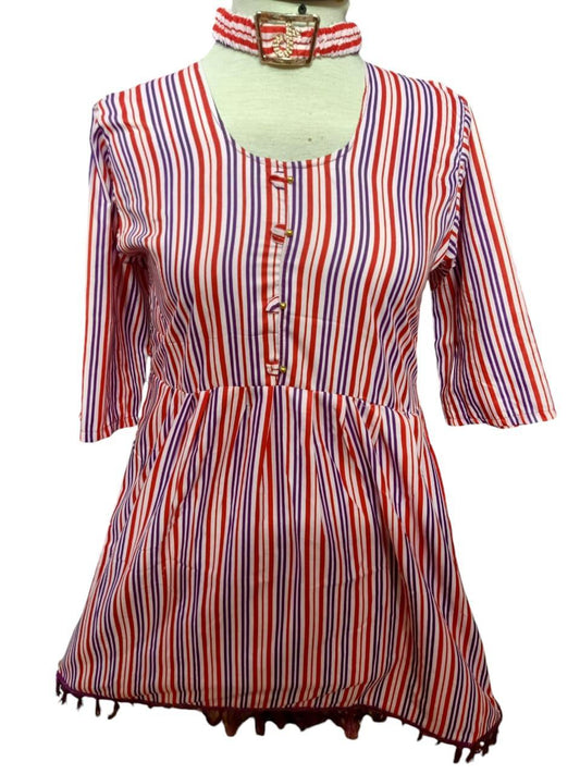Stylish Printed Cotton Shirt and Trouser Set for Women