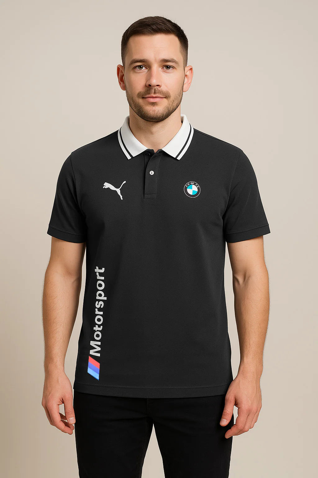 Sale 50% Pma BMW M Motorsports Edition Men's Polo Shirt