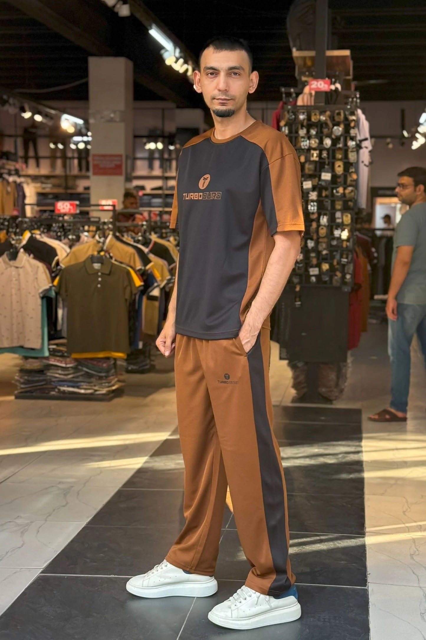 Turbo Aura Dual Tone Oversize Tracksuit