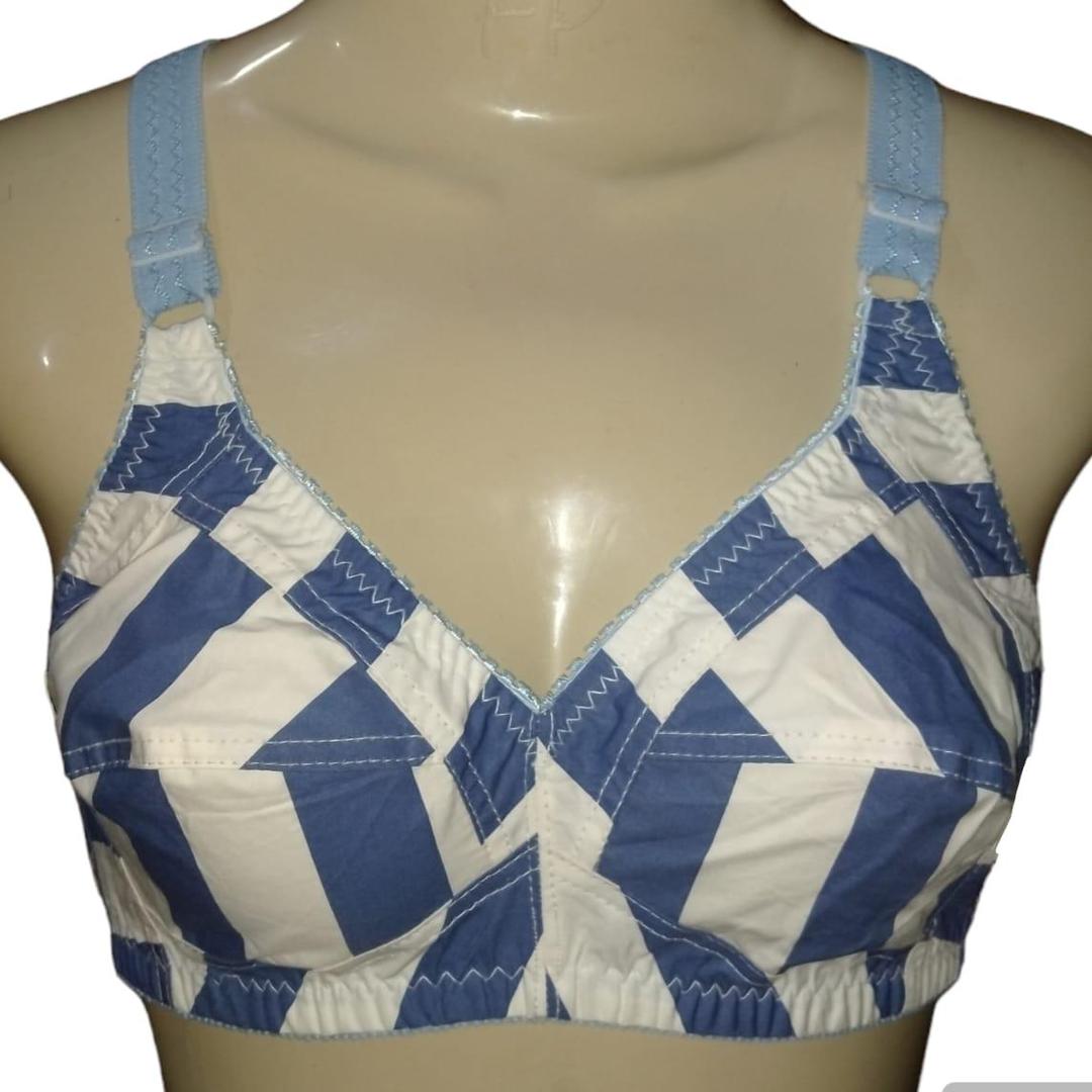 Pack Of 4 Cotton Bras For Girls & Women , Comfortable And Lightweight Non-Padded Bra