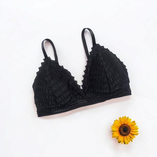 black bra